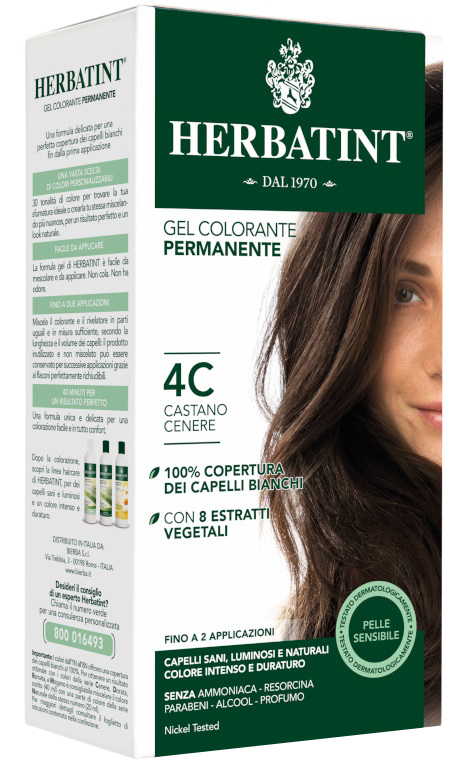 HERBATINT 4C CASTANO CENERE 150 ML - Farmaciapacini.it