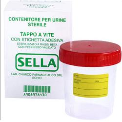 CONTENITORE PER URINA URIN TEST CAPIENZA 9ML - Farmaciapacini.it