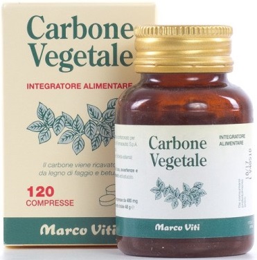 CARBONE VEGETALE 120 COMPRESSE - Farmaciapacini.it