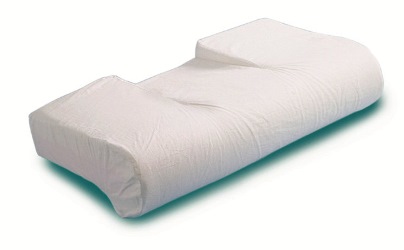 CUSCINO ANATOMICO PER ARTROSI CERVICALE PRODOTTO IN POLIURETANO ESPANSO E COMPLETO DI FODERA IN COTONE 100% MUNITA DI CERNIERA LAVABILE 1 PEZZO - Farmaciapacini.it