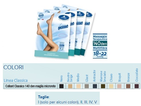 SAUBER COLLANT 140 DENARI MAGLIA MICRORETE GLACE' 4 LINEA CLASSICA - Farmaciapacini.it