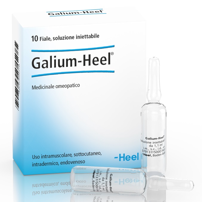 HEEL GALIUM 10 FIALE DA 1,1 ML L'UNA - Farmaciapacini.it