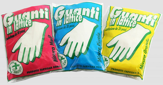 GUANTO IN LATTICE MISURA GRANDE 20 PEZZI - Farmaciapacini.it
