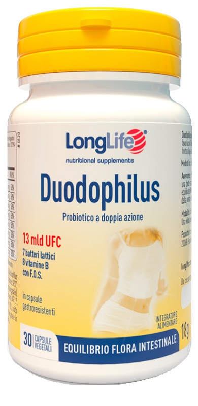 LONGLIFE DUODOPHILUS 30 CAPSULE VEGETALI - Farmaciapacini.it