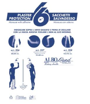 SACCHETTO SALVAGESSO PER DOCCIA MONOUSO CON ADESIVO BRACCIO - Farmaciapacini.it