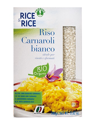 RICE&RICE RISO CARNAROLI FINO BIANCO 500 G - Farmaciapacini.it