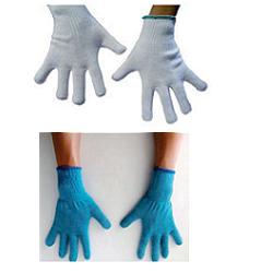 GUANTO AMBIDESTRO IN COTONE MONOFILO BIANCO PER ALLERGIE DERMATOLOGICHE SENZA CUCITURE POLSINO ELASTICO LARGHEZZA 65 MM 7,5 1 PAIO - Farmaciapacini.it