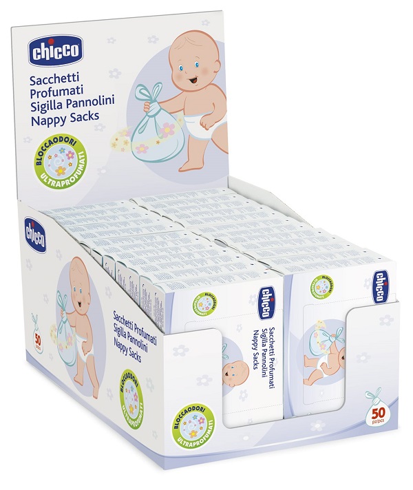 CHICCO SACCHETTI PROFUMATI PANNOLINI - Farmaciapacini.it