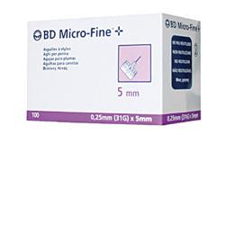 AGO PER PENNA DA INSULINA BD MICROFINE 31 GAUGE 5 MM 100 PEZZI - Farmaciapacini.it