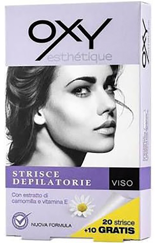 OXY STRISCE DEPILATORIE VISO 20 PEZZI - Farmaciapacini.it