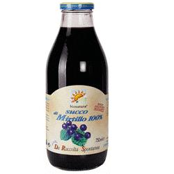 SUCCO PURO MIRTILLI SELVATICI 500 ML - Farmaciapacini.it
