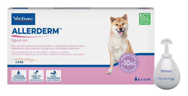 ALLERDERM SPOT ON CANI SUPERIORI A 10 KG 6 PIPETTE 4 ML - Farmaciapacini.it