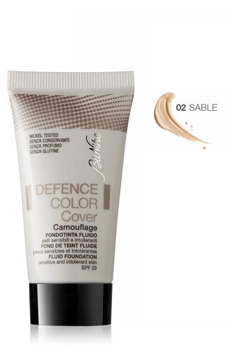 DEFENCE COLOR COVER FONDOTINTA FLUIDO 02 SABLE 30 ML - Farmaciapacini.it