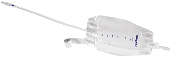 SACCA RACCOGLI URINA DA GAMBA PER INCONTINENZA 3 CAMERE COMFORT 500 ML A BASSO PROFILO IN PVC LATO RIVESTITO TNT CON TUBO DIRITTO 45 CM SENZA PUNTO DI PRELIEVO VARIABILE 8 PEZZI - Farmaciapacini.it