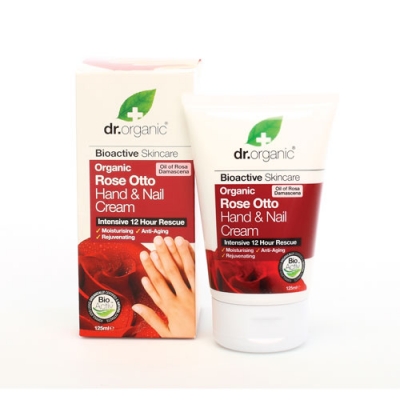 DR ORGANIC ROSE OTTO ROSA HAND NAIL CREAM CREMA MANI 125 ML - Farmaciapacini.it