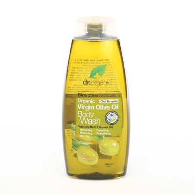 DR ORGANIC VIRGIN OLIVE OIL OLIO DI OLIVA BODY WASH DETERGENTE CORPO 250 ML - Farmaciapacini.it
