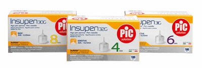AGO PER PENNA DA INSULINA PIC INSUPEN GAUGE 32 4 MM 100 PEZZI - Farmaciapacini.it