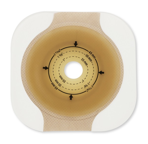 PLACCA CONFORM 2 FORMAFLEX CON ADESIVO BARRIERA PROTETTIVA A SPESSORE DIFFERENZIATO RILIEVI CIRCOLARI FILM DI SUPPORTO ANELASTICO FLANGIA FLOTTANTE 55 MM 5 PEZZI - Farmaciapacini.it