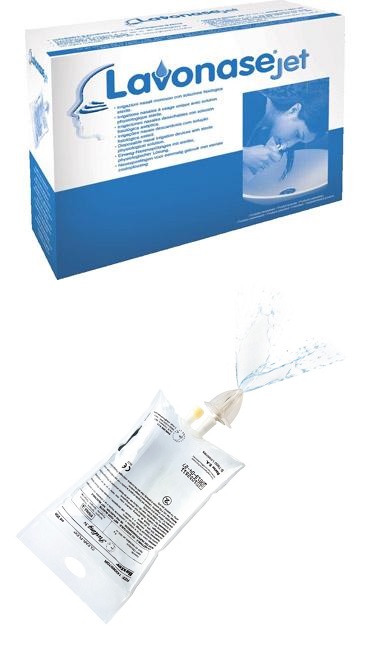 IRRIGATORE NASALE LAVONASE CON SOLUZIONE FISIOLOGICA 6 PEZZI - Farmaciapacini.it