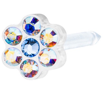 BLOMDAHL FORALOBO MP DAISY 5MM RAINBOW/ALEXANDRITE - Farmaciapacini.it