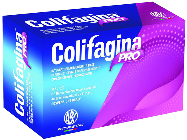 COLIFAGINA PRO 10 FLACONCINI TAPPO SERBATOIO - Farmaciapacini.it