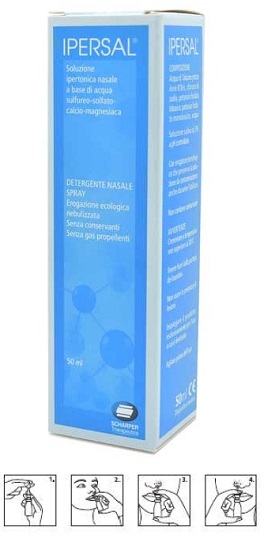 SOLUZIONE IPERTONICA IPERSAL SPRAY NASALE 50 ML - Farmaciapacini.it