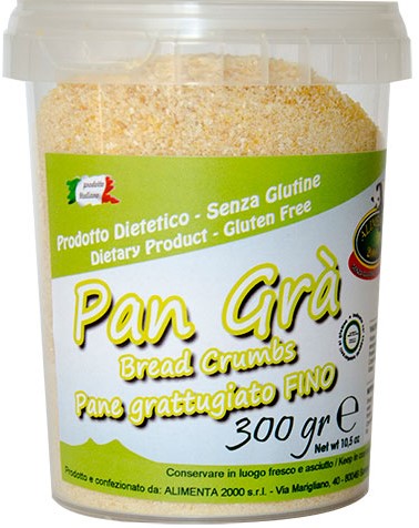 PAN GRA' PANE GRATTUGIATO FINO FRESELLE DEL VESUVIO 300 G - Farmaciapacini.it