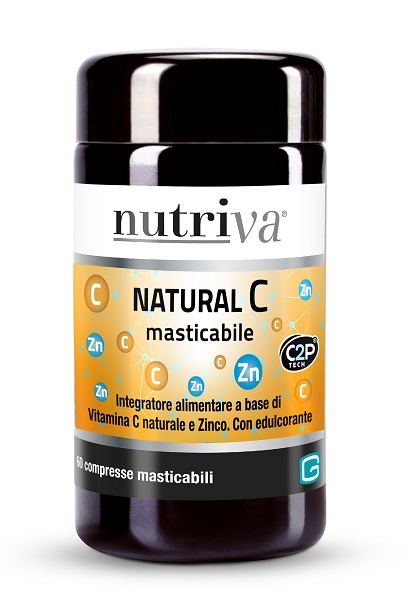 NUTRIVA NATURAL C 60 COMPRESSE MASTICABILI - Farmaciapacini.it