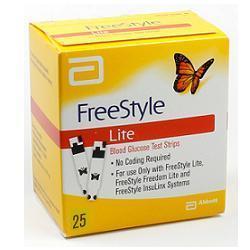 STRISCE MISURAZIONE GLICEMIA FREESTYLE LITE 25 PEZZI  - Farmaciapacini.it