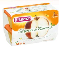 PLASMON SAPORI DI NATURA OMOGENEIZZATO MELA 100 G X 4 PEZZI - Farmaciapacini.it