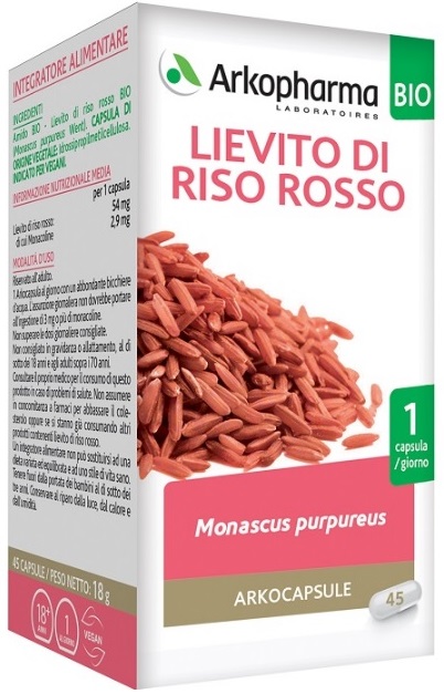 ARKO CAPSULE LIEV RISO ROSSO 45 CAPSULE - Farmaciapacini.it