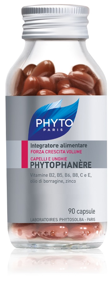 PHYTO PARIS PHYTOPHANERE INTEGRATORE ALIMENTARE CAPELLI/UNGHIE 90 CAPSULE NUOVA FORMULA ALLO ZINCO - Farmaciapacini.it