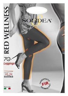 RED WELLNESS 70 LEGGINS NERO 4L - Farmaciapacini.it