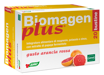 BIOMAGEN PLUS ARANCIA ROSSA 20 BUSTE ASTUCCIO 100 G - Farmaciapacini.it