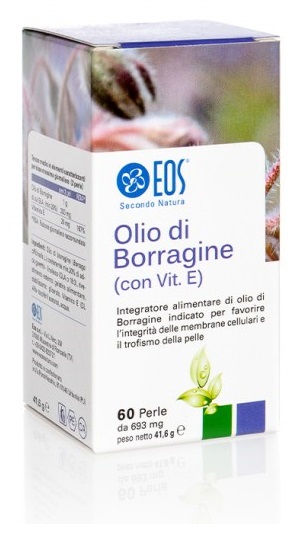 EOS OLIO BORRAGINE 60 PERLE 690MG - Farmaciapacini.it