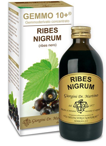 GEMMO 10+ RIBES NERO 200 ML LIQUIDO ANALCOLICO - Farmaciapacini.it