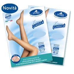 SAUBER CALZA AUTOREGGENTE 70 DENARI MAGLIA MICRORETE NEUTRO BEIGE 4 LINEA CLASSICA - Farmaciapacini.it