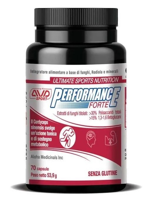 PERFORMANCE FORTE 70 CAPSULE FLACONE 53,9 G - Farmaciapacini.it