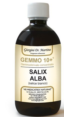 GEMMO 10+ SALICE BIANCO 500 ML LIQUIDO ANALCOLICO - Farmaciapacini.it