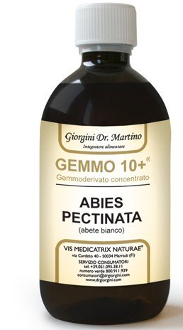 GEMMO 10+ ABETE BIANCO 500 ML LIQUIDO ANALCOLICO - Farmaciapacini.it