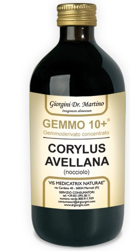 GEMMO 10+ NOCCIOLO 500 ML LIQUIDO ANALCOLICO - Farmaciapacini.it