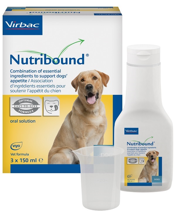 NUTRIBOUND SOLUZIONE ORALE APPETIBILE PER CANE 3 FLACONI DA 150 ML - Farmaciapacini.it