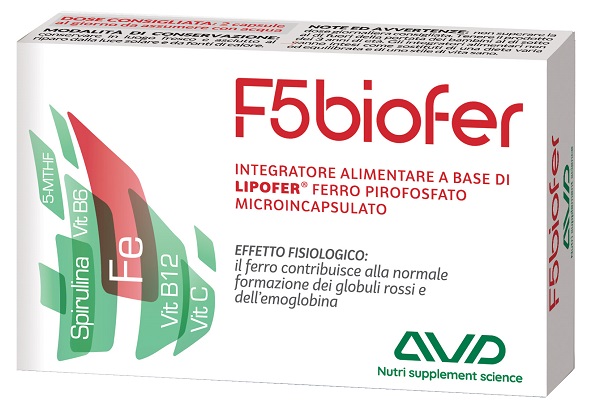 F5 BIOFER 30 CAPSULE BLISTER 14,8 G - Farmaciapacini.it