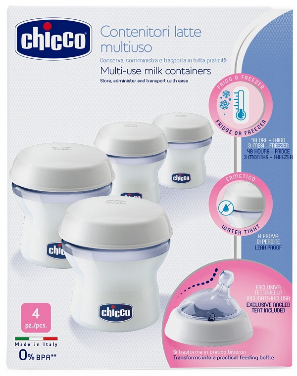 CHICCO CONTENITORE LATTE STEP UP NEW - Farmaciapacini.it