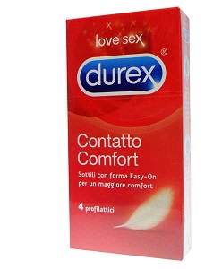 PROFILATTICO DUREX CONTATTO COMFORT 4 PEZZI - Farmaciapacini.it
