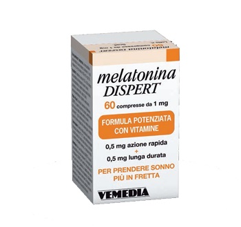 MELATONINA DISPERT 1MG DI MELATONINA 60 COMPRESSE  - Farmaciapacini.it