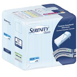 TRAVERSA SALVAMATERASSO PER INCONTINENZA SERENITY CLASSIC ALOE 60X90CM 15 PEZZI FARMABILITY - Farmaciapacini.it