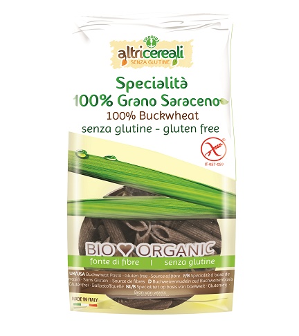 ALTRICEREALI PENNE DI GRANO SARACENO BIO 250 G - Farmaciapacini.it