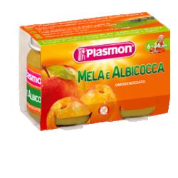 PLASMON OMOGENEIZZATO MELA ALBICOCCA 2 X 104 G - Farmaciapacini.it