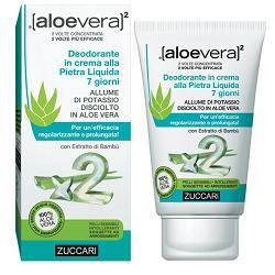 ALOEVERA2 DEODORANTE IN CREMA ALLA PIETRA LIQUIDA 7 GIORNI - Farmaciapacini.it